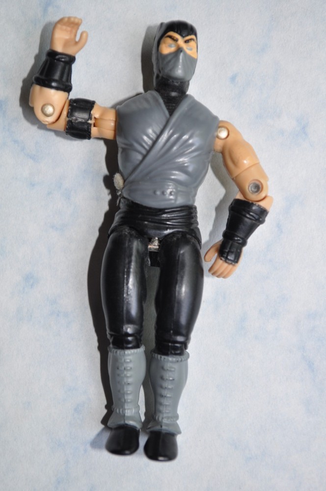 Vintage G.I. Joe MORTAL KOMBAT SMOKE Action Figure 1994 Hasbro Chop Works