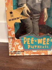 Talking Pee-Wee Herman Doll 1987 Pee-Wee’s Playhouse Never Opened New