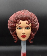 Marvel Legends Custom Black Queen Jean Grey Head 1/12 Scale Painted