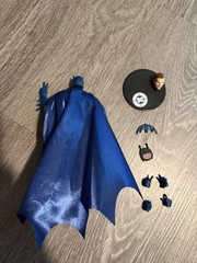 McFarlane Toys Batman Adam West w/ Wired Cape, Alternate Head Hands Accessories