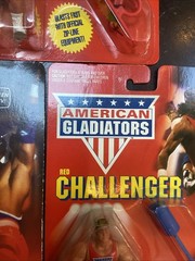 Lot 3 Laser Nitro Red Challenger American Gladiators Action Figure 1991 Mattel