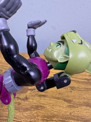 2003 Bandai Teen Titans Go Beast Boy Cheetah Shifting Figure 6” Loose