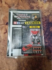 Authentic TAKARA/TOMY Transformers Masterpiece MP-12 LAMBOR (SIDESWIPE) w/ Coin