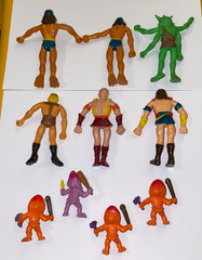 vintage 1982 Arco THE OTHER WORLD figures lot FREE SHIP