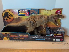 Jurassic World Epic Evolution Chaos Theory All-Out Attack Tyrannosaurus Rex