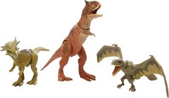 Jurassic World Chaos DARIUS ADVENTURE Pack – 3 DINOSAURS + Net Launcher 🌟NEW🌟