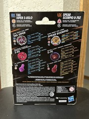 Beyblade X Tail Viper 3-85 Low Orb Spear Scorpio 0-70 Zapp Hasbro New Release