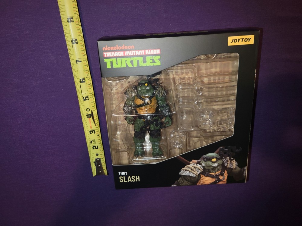 Joy Toy Teenage Mutant Ninja Turtles (TMNT) Slash Figure MINT RARE