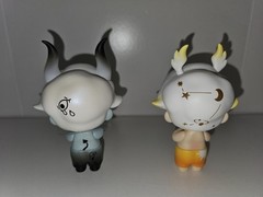 Dimoo World Pop Mart Figures Devil & Angel Bundle Deal Collectible Bundle 2