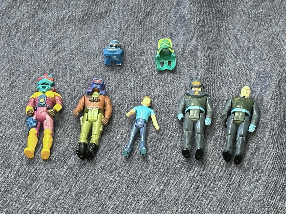 Kenner M.A.S.K. Figure Lot Miles Mayhem Hondo MacLean Scott Trakker