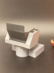 CUSTOM STAR TREK MEGO CAPTAIN CHAIR for 8″ FIGURE 1/9 SCALE MEGO SWIVEL (P19)