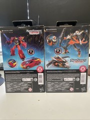 Sideways & Excellion Transformers Age of the Primes Cybertron Robots (Read Desc)