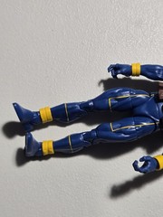 Marvel Legends Deadpool Blue X-Men Suit Strong Guy BAF Wave Action Figure