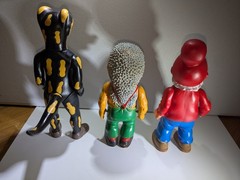 Salamander Gnome Hedgehog Advertising Shoes Lurchi 9-12” Figure Toy Doll Vintage