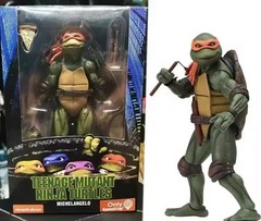 4pcs TMNT 1990 Movie Action Figures Set Raphael Leonardo Michelangelo Donatello