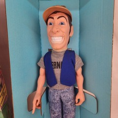 Vintage 1989 Kenner HEY VERN IT’S ERNEST Pull String Talking Doll With Box READ