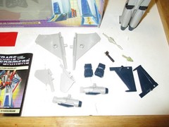 Transformers G1 Decepticon Air Commander Starscream Almost Complete