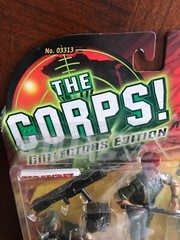 THE CORPS! 3 Man Soldier Team Lanard Toys, 2001 Collectors Edition #03313. NEW!