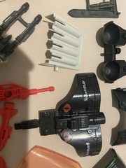 GI Joe Hasbro 3.75” 1987 Cobra Wolf & Cobra Sea-Ray Parts Lot