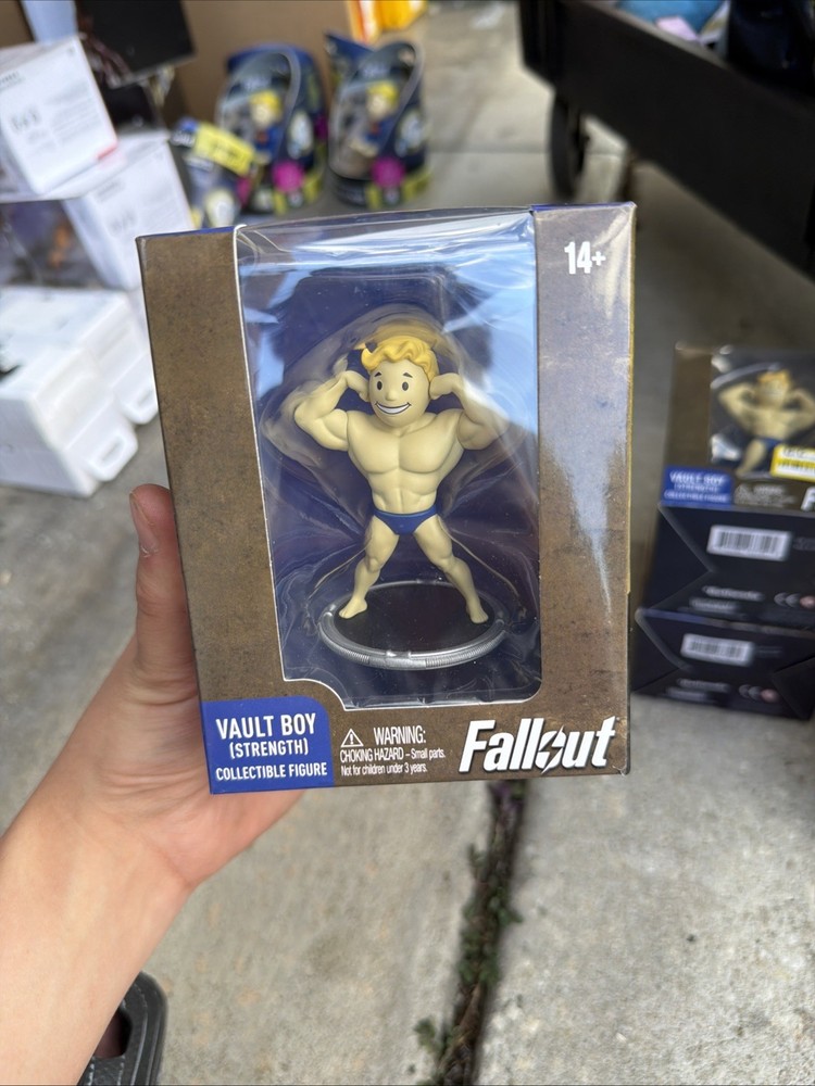 Fallout Vault Boy (Strength) 3-Inch Mini Figure