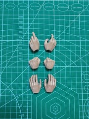 1/6 scale Male Hands Sculpt Accessory for 12″ Action Figure Body HOT TOYS
