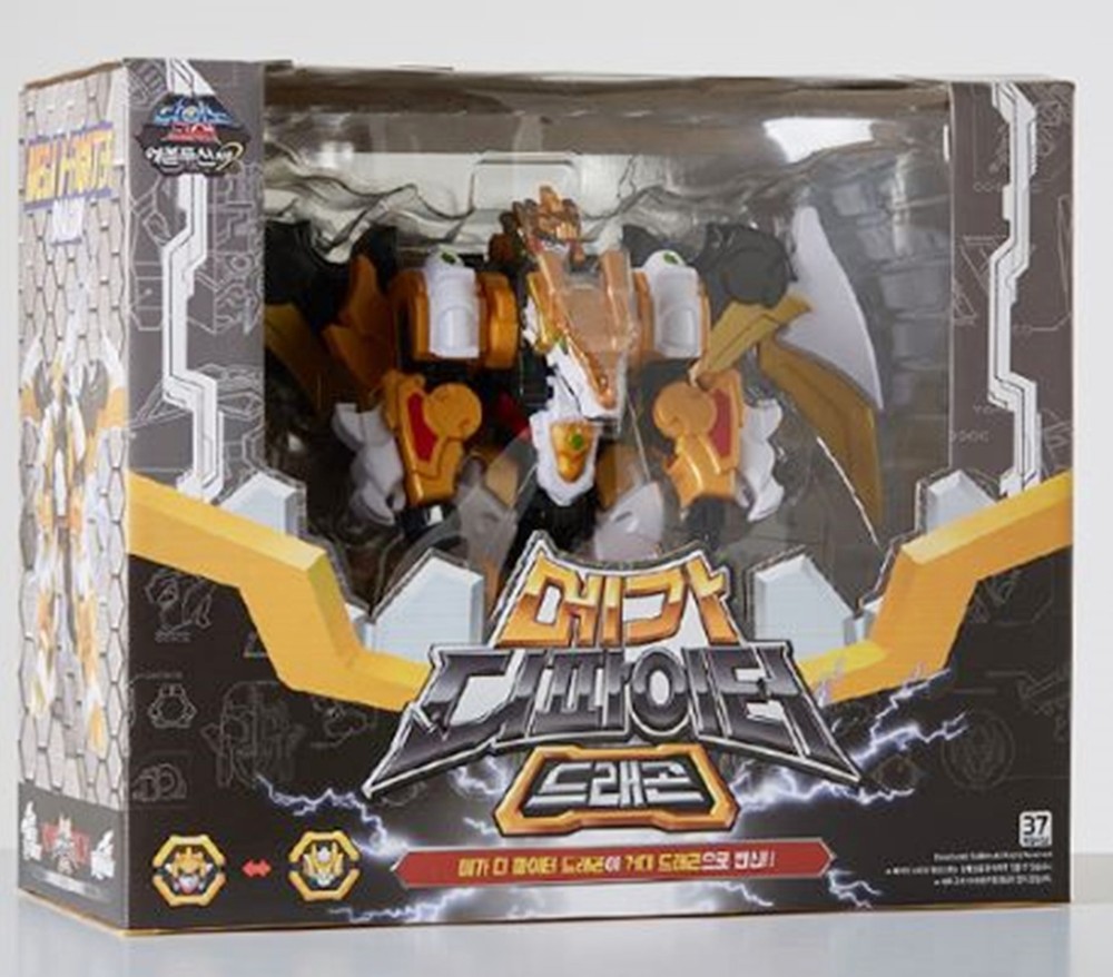 Dino Core Evolution 2 Mega D_Fighter DRAGON Transformer Robot Change Mode Toy