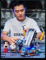 Astro Boy Awakening Moment Pantasy Block Assembled Building Model Action Figures