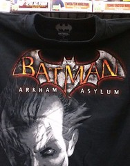 BATMAN ARKHAM ASYLUM JOKER PROMOTIONAL TEE SHIRT NOS 2009 PS3 X-BOX 360 ADULT L
