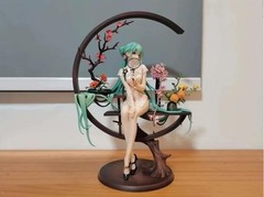 Hatsune Miku Cheongsam Hand Made PVC Collectible Anime Action Figure Statue