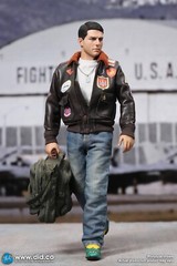 1/6 Top Gun Pete Maverick Mitchell Figure U.S Pilot DID Toys Hot Navy Air Force