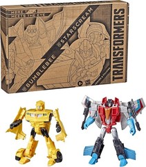 Collectible Bumblebee & Starscream 7-Inch Transformers Figures for Kids Ages 6+