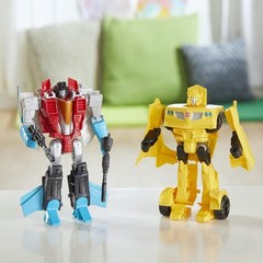 Collectible Bumblebee & Starscream 7-Inch Transformers Figures for Kids Ages 6+