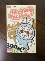 The Monsters Exciting Macaron Vinyl Face SEALED Single Blind Box (Lot of 5) w/QR
