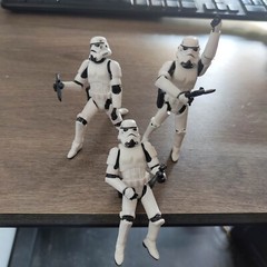 Lot of 12pcs 3.75″ Star Wars Stormtroopers OTC Trilogy Action Fiugre + 13 Guns