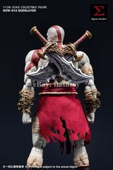 SIGMA STUDIOS GOW-01A 1/12 The God Kratos Ghost of War 6″ Male Action Figure Toy