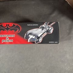 BATMAN & ROBIN BATMOBILE ACTION FIGURE KENNER SEALED ICE SHATTER NEW DC COMICS
