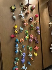 Pokémon TOMY figure vintage 1999 – multiple variations (Kanto region)