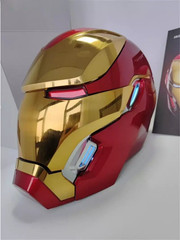 Autoking Iron Man Mk50 Friday Helmet 1/1 wearable Helmet Cosplay LED Gift