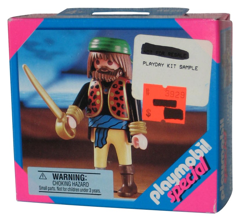 Playmobil Sinister Pirate (2003) Toy Figure Box 4626