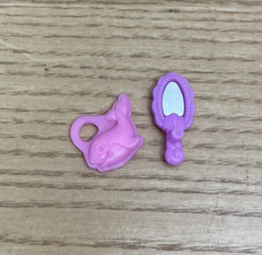 2009 My Little Pony Ponyville Rainbow Dash Mermaid and Accessories Dolphin +More