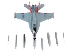 Boeing EA-18G Growler Aircraft “VAQ-132 Scorpions” United States Navy 1/72 T&y D