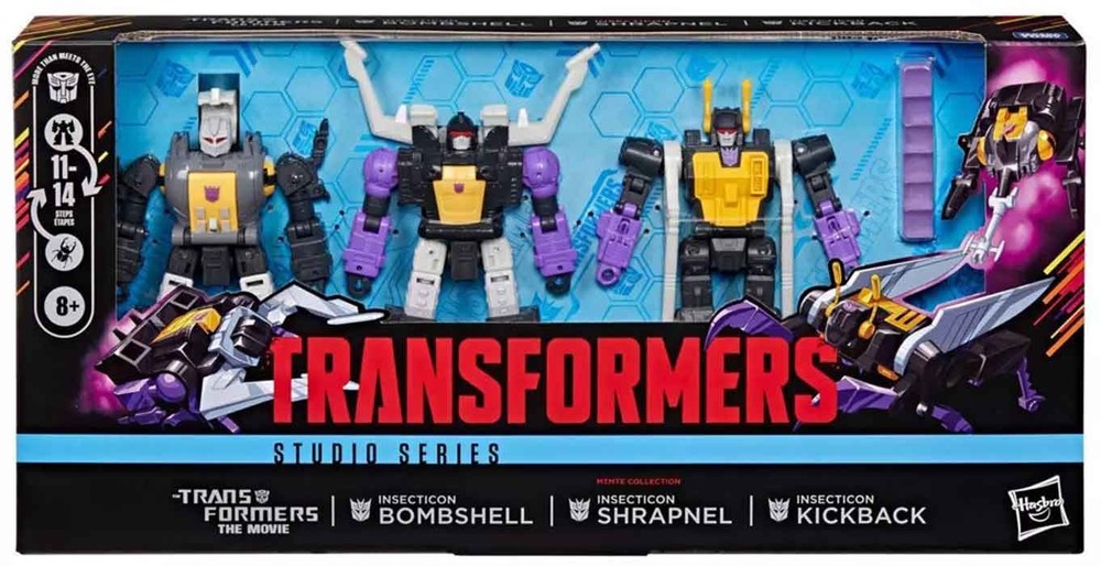 Transformers Studio Series 6″ Figure Deluxe Exclusive Insecticon 3-Pack In Stock
