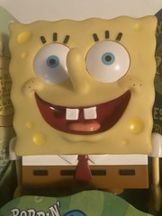 Vintage Nickelodeon Mattel Eye-Poppin’ Talking Spongebob Squarepants. See Desc