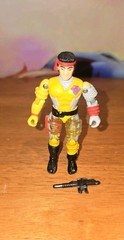 Vintage Bionic Six ljn Complete with Weapons Set of 13 Figures with 5 Card Backs