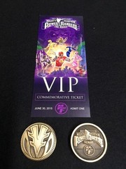 White Ranger JDF Power Rangers Exclusive Rare Metal POWER COIN Jason David Frank