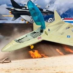 GI Joe Storm Eagle Jet 1992 –Working VTG Good Condition Incomplete Review Photos