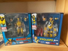 MAFEX No.099 Cyclops Comic Ver & No.096 Wolverine Comic Ver 2-Figure Set JAPAN