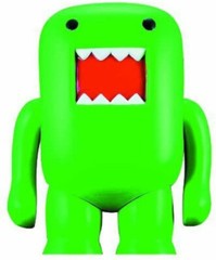 4″ Domo Vinyl Figure: Black Light Green -NEW IN BOX.