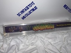 Vintage Hasbro 1986 INHUMANOIDS Shelf Talker Store Display STUNNING AFA 90+