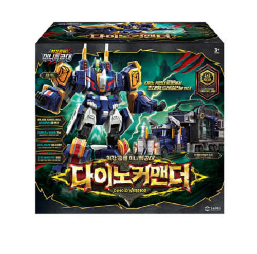 2025 NEW Miniforce Dinoid Warrior DINO COMMANDER Transformer Robot/ Express